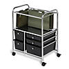 Honey Can Do Rolling File Cart with Five Drawers Image 1