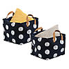 Honey Can Do Set of 2 Canvas Scribble Totes Image 1