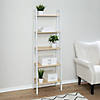 Honey-Can-Do Wood and Metal A-Frame Ladder Shelf, 5 Tiers Image 2