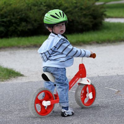 Honey Joy Toddler Balance Bike w/ Feetrests for 2-5 Yr Red Image 1