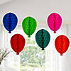Honeycomb Hanging Balloon Decorations - 6 Pc. Image 2