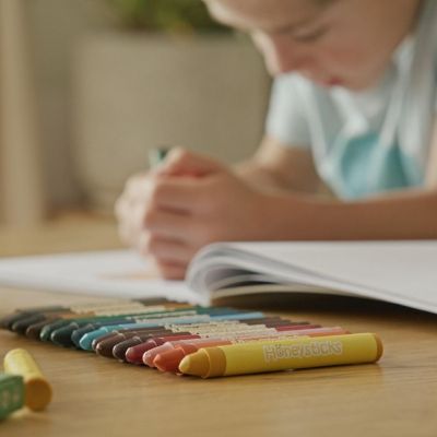 Honeysticks Jumbo Beeswax Crayons 16 Pack Image 2