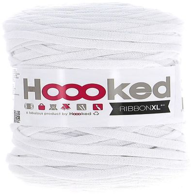Hoooked Ribbon XL Yarn-Optic White Image 1