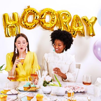 Hooray Balloon Banner - 1 Piece Image 1