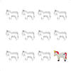 Horse 4" Cookie Cutters Image 1