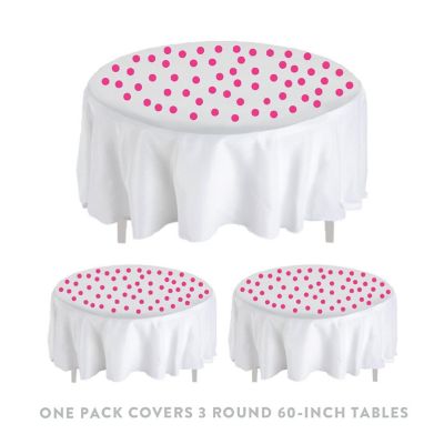 Hot Pink Confetti 180-Pack Image 3
