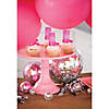 Hot Pink Mini Plastic Boot Glasses - 12 Pc. Image 2