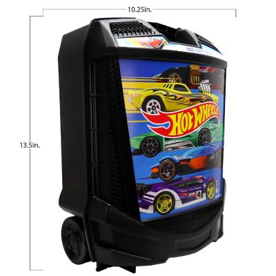 Hot Wheels 100-Car, Rolling Storage Case with Retractable Handle Image 3