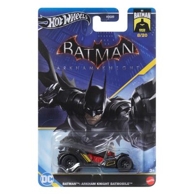 Hot Wheels Batman Themed Arkham Knight Black Image 2