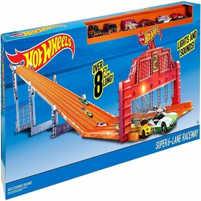 Hot Wheels™ Super 6-lane Raceway