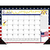 House of Doolittle Seasonal Academic Deskpad Calendar Image 1