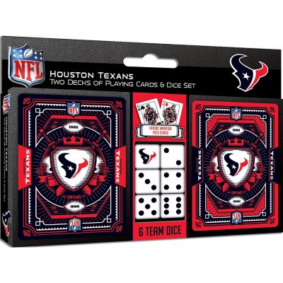 Houston Texans - 2-Pack Playing Cards &amp; Dice Set Image 1