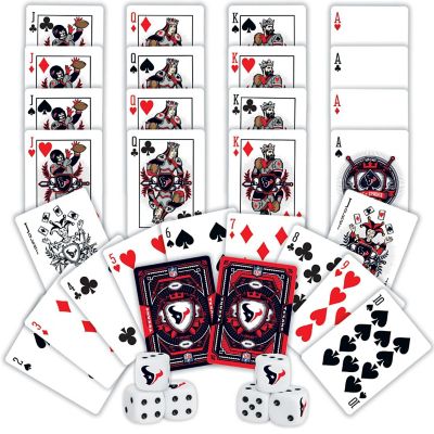 Houston Texans - 2-Pack Playing Cards &amp; Dice Set Image 2