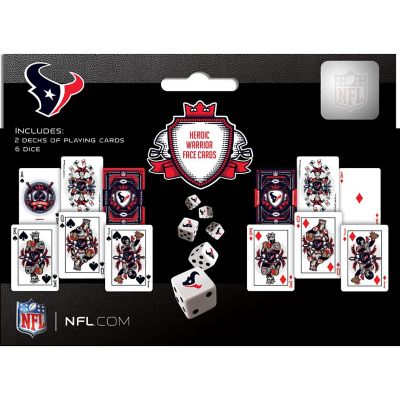 Houston Texans - 2-Pack Playing Cards &amp; Dice Set Image 3