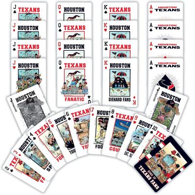 Houston Texans Fan Deck Playing Cards - 54 Card Deck Image 2