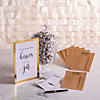How Many Kisses Sign & Cards Set - 51 Pc. Image 1
