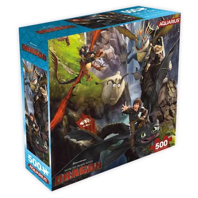 How To Train Your Dragon 500 Piece Jigsaw Puzzle Image 1