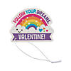 Hugging Stuffed Unicorn Slap Bracelets Valentine Exchanges with Card for 12 Image 1