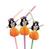 Hula Girl Plastic Straws - Less Than Perfect - 12 Pc. Image 1