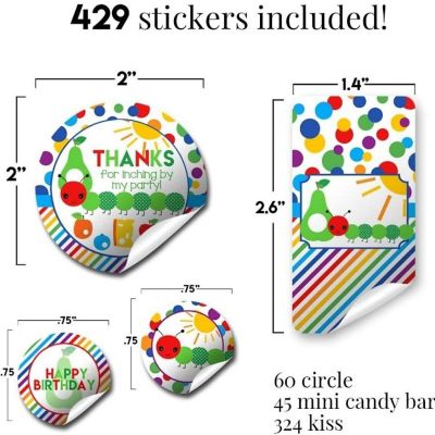 Hungry Caterpillar Sticker Bundle 429pc. by AmandaCreation Image 1