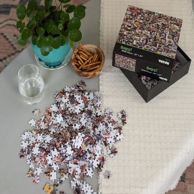 Hungry? Food Puzzle  1000 Piece Jigsaw Puzzle  Family Game Night Image 2