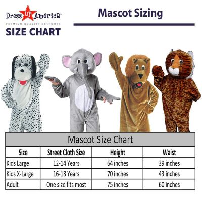 Hungry Wolf Mascot Costume - Adults Image 1
