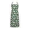 Hunter Green Dog Print Chef Apron Image 1
