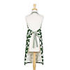 Hunter Green Dog Print Chef Apron Image 1