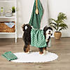 Hunter Green Printed Trellis Paw Small Pet Towel (Set Of 3) Image 3