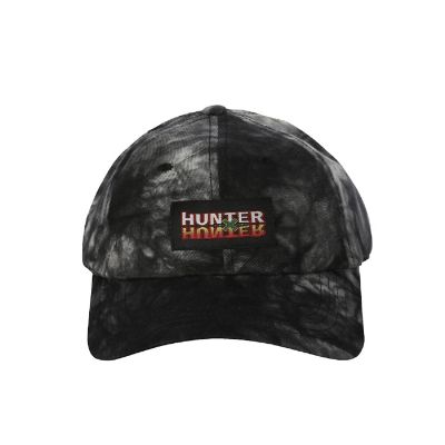 Hunter X Hunter Logo Black Tie-Dye Hat Image 1