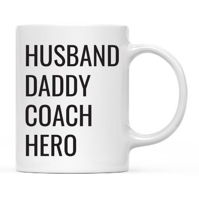 Husband Daddy Coach Hero Ceramic Mug Image 2