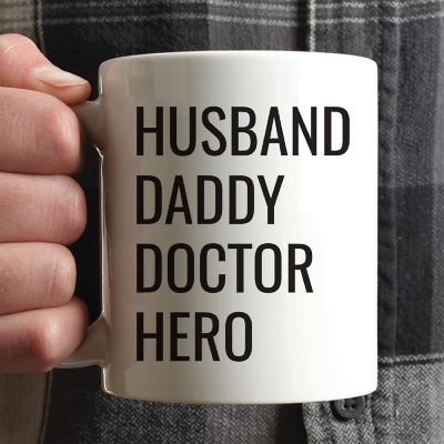 Husband Daddy Doctor Ceramic Mug Image 1
