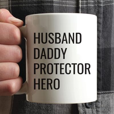 Husband Daddy Protector Ceramic Mug Image 1