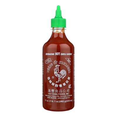 Huy Fong Hot Chili Sauce - Sriracha - Case of 12 - 17 oz. Image 1