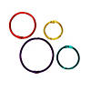 Hygloss Assorted Metallic Book Rings, 36 Per Pack, 2 Packs Image 1