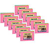 Hygloss Bright Flash Cards, 2" x 3", 100 Per Pack, 12 Packs Image 1