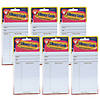 Hygloss&amp;#174; Bright Library Cards, White, 50 Per Pack, 6 Packs Image 1