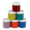 Hygloss Colored Sand, 6 oz. Jars, 6 Colors Per Pack, 2 Packs Image 1