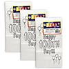 Hygloss&#174; Happy 100th Day Paper Bags, 25 Per Pack, 3 Packs Image 1