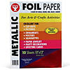 Hygloss Metallic Foil Paper Assortment, 10 Sheets Per Pack, 6 Packs Image 2