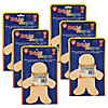 Hygloss Rainbow Brights&#8482; Family Cut-Outs, 6" Big Kid, 24 Per Pack, 6 Packs Image 1