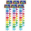 Hygloss Rainbow Kids Mighty Brights Border, 36 Feet Per Pack, 6 Packs Image 1