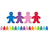 Hygloss Rainbow Kids Mighty Brights Border, 36 Feet Per Pack, 6 Packs Image 1