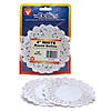 Hygloss Round Paper Lace Doilies, White, 4", 100 Per Pack, 6 Packs Image 1
