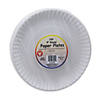 Hygloss White Paper Plates, 9-Inch, 600 count Image 1