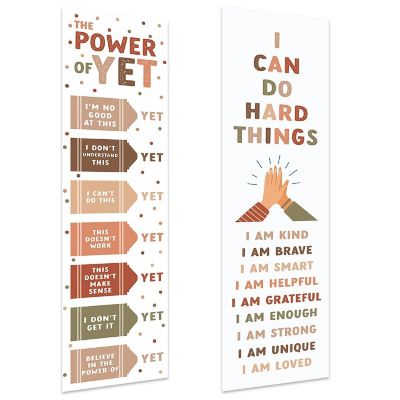 I Can Do Hard Things Banner 2PC - 13 x 48 Inch Image 1