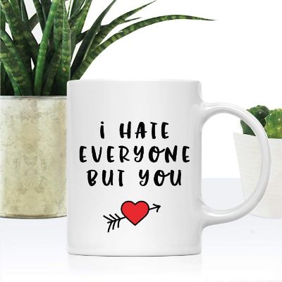 I Hate Everyone But You Mug, 1 Pack Image 1
