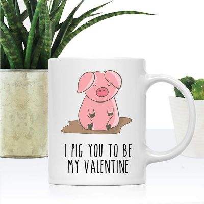 I Pig Pick You Mug, 1 Pack Image 1