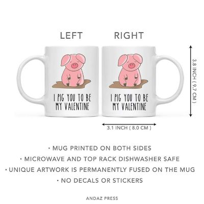I Pig Pick You Mug, 1 Pack Image 3