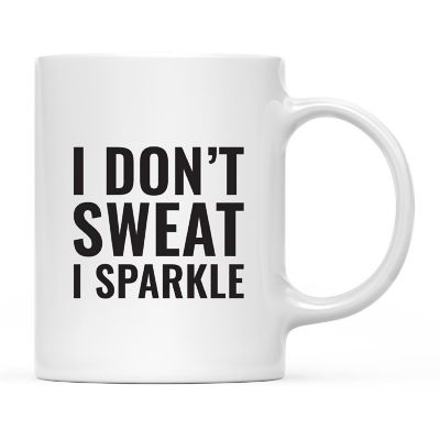 I Sparkle Not Sweat Ceramic Mug Image 2